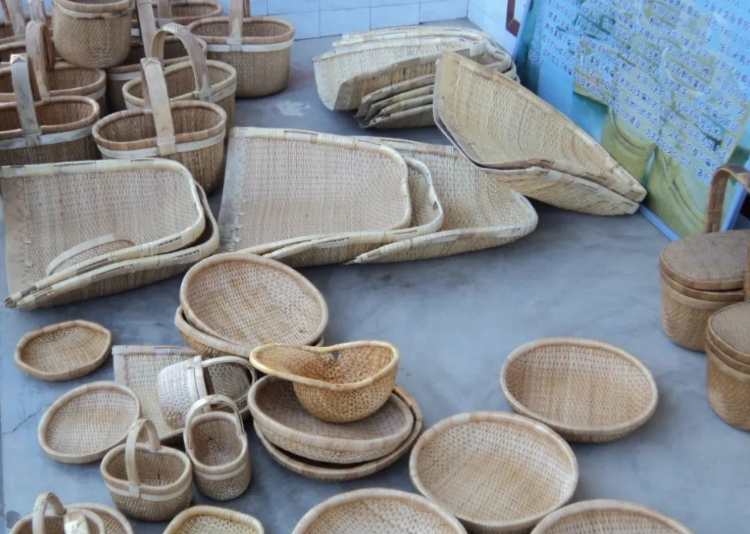 和政非遗特产：竹柳编工艺产品2