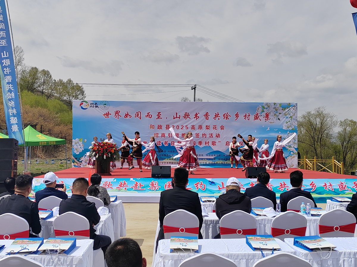 和政县2025年戏曲进乡村--4月28日城关镇咀头村梨园山庄
