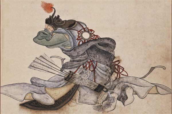 清 任薰《水浒人物图册》欣赏