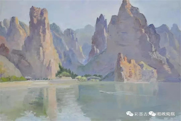 张杰美术作品展将于5月10日在和政县开展